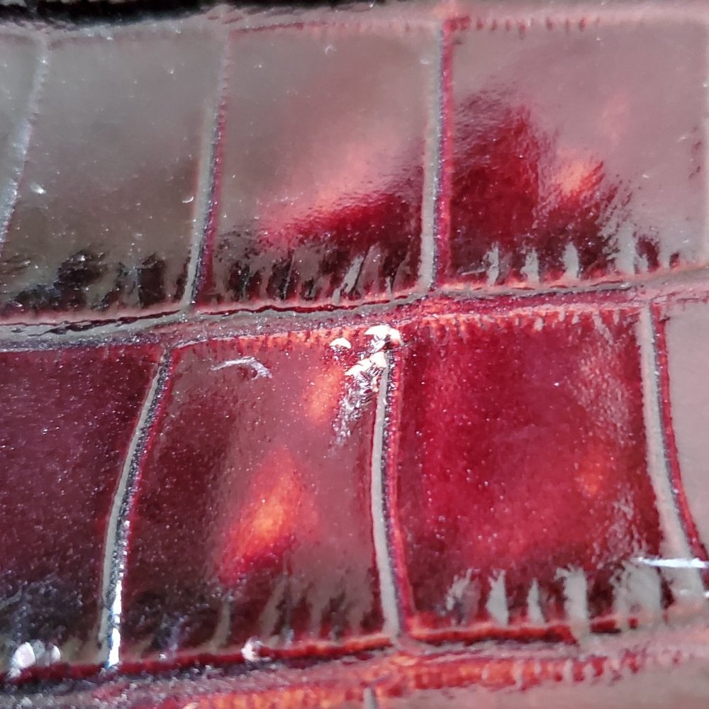 Donald J Pliner handbag beautifully embossed leather - Picture 9 of 9